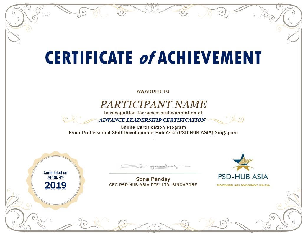 Leadership Certificate image